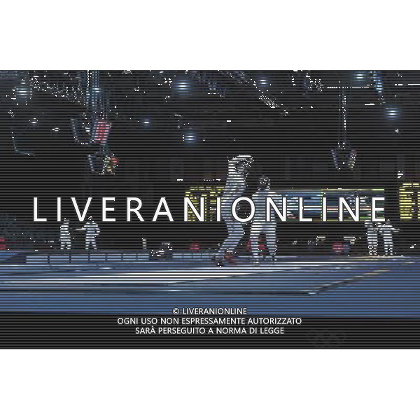 Men\'s Individual Foil event London 2012 Olympic Games held at the Excel. London olympics stadium /ALDO LIVERANI SAS-ITALY ONLY - EDITORIAL USE ONLY