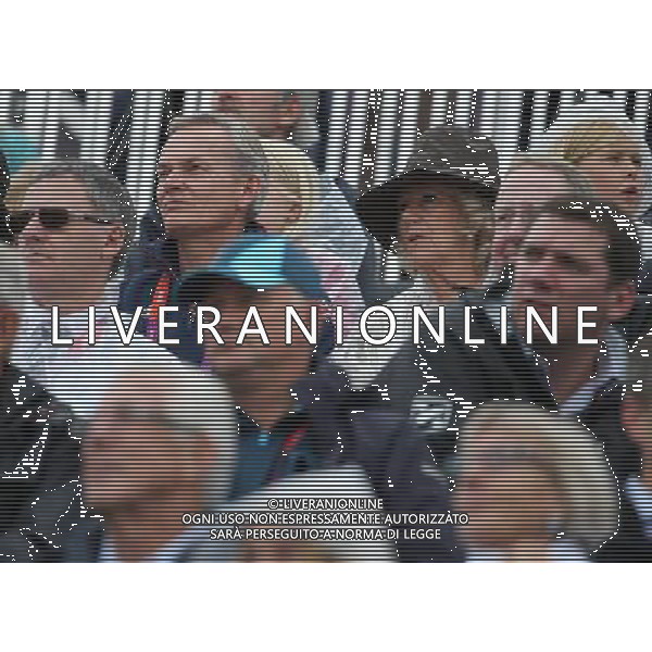 (120731) -- LONDON, July 31, 2012 () -- Britain\'s Camilla, wife of Prince Charles, watches equestrian event at the London 2012 Olympic Games in London, Britain, July 31, 2012. (/Liao Yujie)(zgp) /ALDO LIVERANI SAS-ITALY ONLY - EDITORIAL USE ONLY