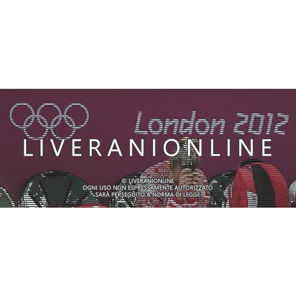 (120731) -- LONDON, July 31, 2012 () -- Kseniia Afanaseva of Russia weeps during Gymnastics Artistic women\'s team final competition at London 2012 Olympic Games in London, Britain, July 31, 2012. The Russian team won silver medal in this event. (/Wang Lili) (zgp) /ALDO LIVERANI SAS-ITALY ONLY - EDITORIAL USE ONLY