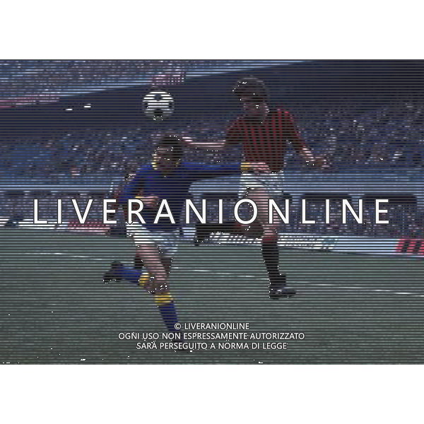 MILAN CALCIO NELLA FOTO MALDERA ALDO FOTO ALDO LIVERANI