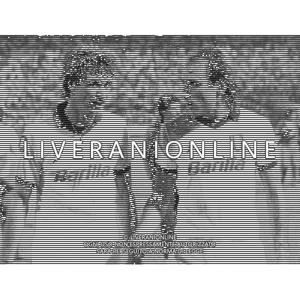 foto archivio Calciatore Italiano nella foto Maldera Aldo francesco graziani foto aldo liverani