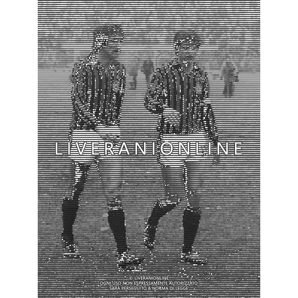 foto archivio Calciatore Italiano nella foto Maldera Aldo gianni rivera foto aldo liverani