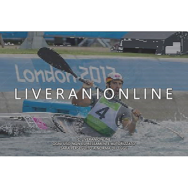 LEE VALLEY 31 08 2012 IGRZYSKA XXX OLIMPIADY XXX LETNIE IGRZYSKA OLIMPIJSKIE LONDYN 2012 LEE VALLEY WHITE WATER CENTRE SLALOM KAJAKOWY K1 FINAL N Z HANNES AIGNER SEBASTIAN BOROWSKI Newspix.p THE 2012 SUMMER OLYMPIC GAMES OFFICIALLY THE GAMES OF THE XXX OLYMPIAD LEE VALLEY WHITE WATER CENTRE CANOE SLALOM SINGLE K1 MEN FINAL --- Newspix.pl /AG ALDO LIVERANI SAS LONDRA 2012 ITALY ONLY - *** Local Caption *** .