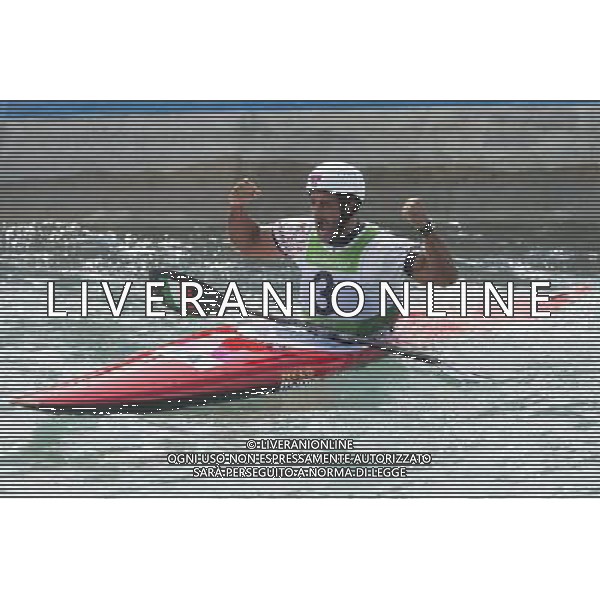 LEE VALLEY 31 08 2012 IGRZYSKA XXX OLIMPIADY XXX LETNIE IGRZYSKA OLIMPIJSKIE LONDYN 2012 LEE VALLEY WHITE WATER CENTRE SLALOM KAJAKOWY K1 FINAL N Z DANIELE MOLMENTI SEBASTIAN BOROWSKI Newspix.p THE 2012 SUMMER OLYMPIC GAMES OFFICIALLY THE GAMES OF THE XXX OLYMPIAD LEE VALLEY WHITE WATER CENTRE CANOE SLALOM SINGLE K1 MEN FINAL --- Newspix.pl /AG ALDO LIVERANI SAS LONDRA 2012 ITALY ONLY - *** Local Caption *** .