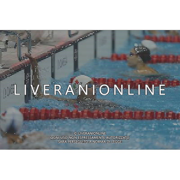 (120801) -- LONDON, Aug. 1, 2012 () -- Liliana Ibanez Lopez of Mexico competes during women\'s swimming 100m freestlyle heat 3 match, at London 2012 Olympic Games in London, Britain, on August 1, 2012. Liliana Ibanez Lopez of Mexico finished second. (/Fei Maohua) (nxl) ©PHOTOSHOT/AGENZIA ALDO LIVERANI SAS - ITALY ONLY - GIOCHI OLIMPICI, OLIMPIADI LONDRA 2012