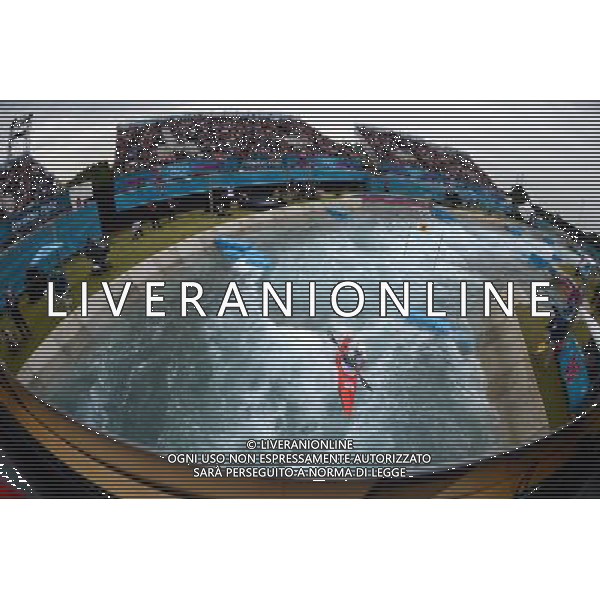 (120801) -- LONDON, Aug. 1, 2012 () -- Daniele Molmenti of Italy competes during men\'s Kayak (K1) semi-final of Canoe Slalom, at London 2012 Olympic Games in London, Britain, on August 1, 2012. Daniele Molmenti of Italy ranks third. (/Guo Yong) (nxl) ©PHOTOSHOT/AGENZIA ALDO LIVERANI SAS - ITALY ONLY - GIOCHI OLIMPICI, OLIMPIADI LONDRA 2012