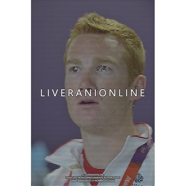 British Long Jump Athlete Greg Rutherford at a Press Briefing in The Olympic Park, Stratford. London /ALDO LIVERANI SAS-ITALY ONLY - EDITORIAL USE ONLY