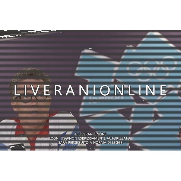 Charles van Commenee Head Coack UK Athletics at a Press Briefing in The Olympic Park, Stratford. London /ALDO LIVERANI SAS-ITALY ONLY - EDITORIAL USE ONLY
