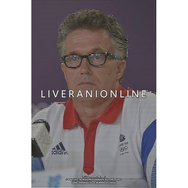 Charles van Commenee Head Coack UK Athletics at a Press Briefing in The Olympic Park, Stratford. London /ALDO LIVERANI SAS-ITALY ONLY - EDITORIAL USE ONLY