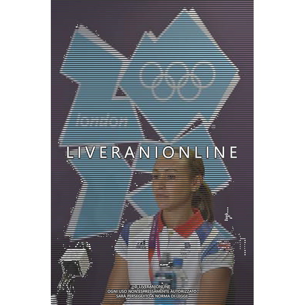 British Heptathlon Athlete Jessica Ennis at a Press Briefing in The Olympic Park, Stratford. London /ALDO LIVERANI SAS-ITALY ONLY - EDITORIAL USE ONLY