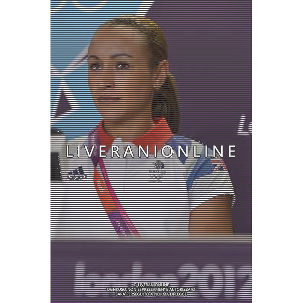 British Heptathlon Athlete Jessica Ennis at a Press Briefing in The Olympic Park, Stratford. London /ALDO LIVERANI SAS-ITALY ONLY - EDITORIAL USE ONLY
