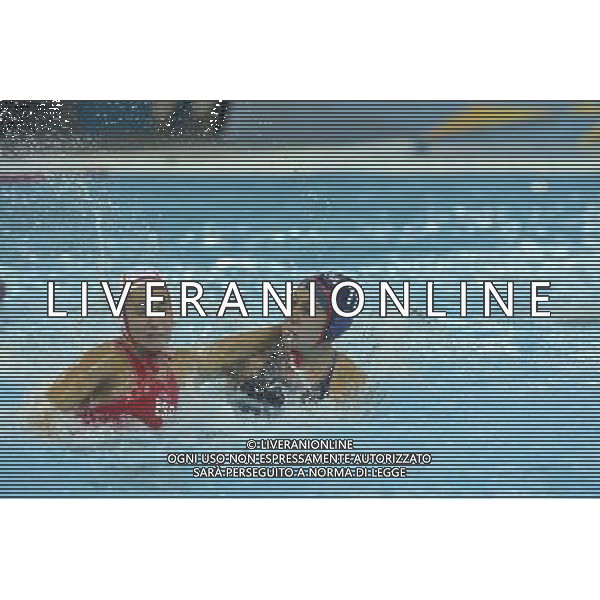 Water Polo Arena, Olympic Park, Stratford. London USA v Spain /PHOTOSHOT/ALDO LIVERANI ITALY ONLY -