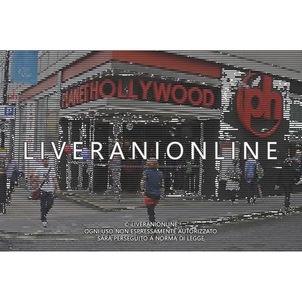 The new Planet Hollywood restaurant in Piccadilly /PHOTOSHOT/ALDO LIVERANI ITALY ONLY -