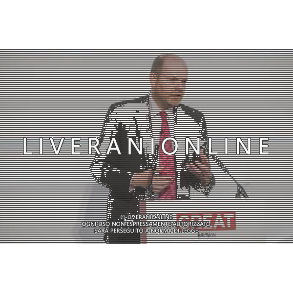 Mark Thompson, Director-General, BBC speaks at the ICT Global Business Summit at Lancaster House in London. ©PHOTOSHOT/Agenzia Aldo Liverani Sas - ITALY ONLY - EDITORIAL USE ONLY