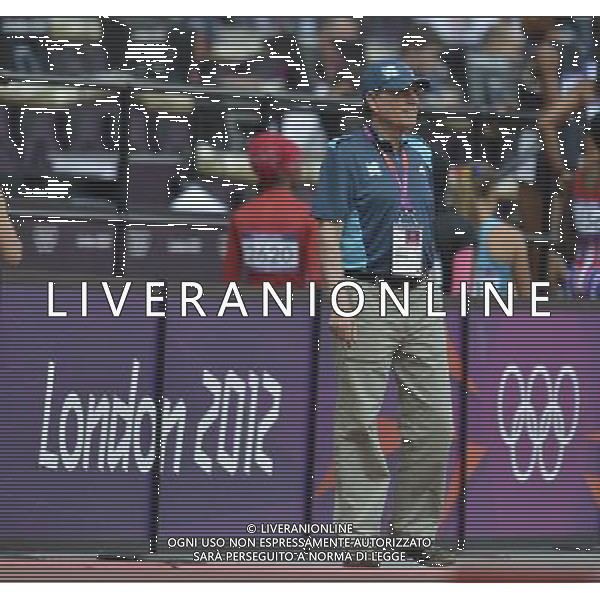 Games Official and London 2012 logo. Olympic Stadium, Olympic Park Stratford. London. ©PHOTOSHOT/Agenzia Aldo Liverani Sas - ITALY ONLY - GIOCHI OLIMPICI, OLIMPIADI LONDRA 2012