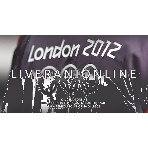 London 212 Logo. Olympic Stadium, Olympic Park Stratford. London. ©PHOTOSHOT/Agenzia Aldo Liverani Sas - ITALY ONLY - GIOCHI OLIMPICI, OLIMPIADI LONDRA 2012