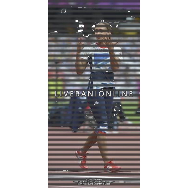 Heptathlete Jessica Ennis TeamGB. Olympic Stadium, Olympic Park Stratford. London. ©PHOTOSHOT/Agenzia Aldo Liverani Sas - ITALY ONLY - GIOCHI OLIMPICI, OLIMPIADI LONDRA 2012