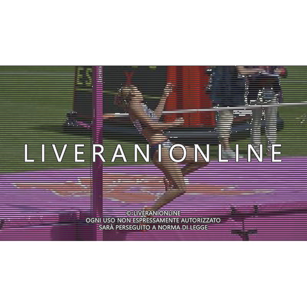 Heptathlete Jessica Ennis TeamGB in the High Jump. Olympic Stadium, Olympic Park Stratford. London. ©PHOTOSHOT/Agenzia Aldo Liverani Sas - ITALY ONLY - GIOCHI OLIMPICI, OLIMPIADI LONDRA 2012