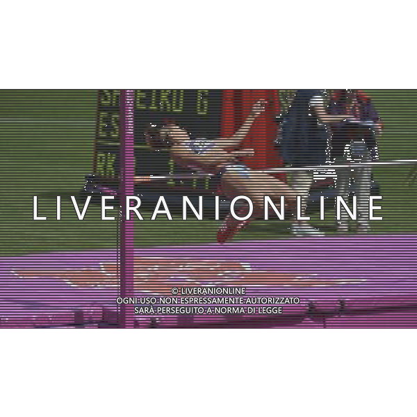Heptathlete Jessica Ennis TeamGB in the High Jump. Olympic Stadium, Olympic Park Stratford. London. ©PHOTOSHOT/Agenzia Aldo Liverani Sas - ITALY ONLY - GIOCHI OLIMPICI, OLIMPIADI LONDRA 2012