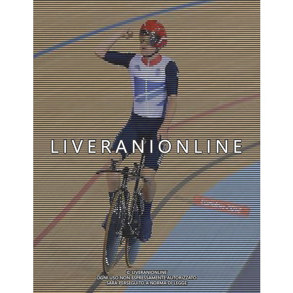 Great Britain\'s Pursuit team rider Geraint Thomas 2012 London Olympics - Cycling Track - Day 7 - Friday 3rd August 2012 - Velodrome - Olympic Park - London å© CameraSport - 43 Linden Ave. Countesthorpe. Leicester. England. LE8 5PG - Tel: +44 (0) 116 277 4147 - admin@camerasport.com - www.camerasport.com AG ALDO LIVERANI S A S ONLY ITALY