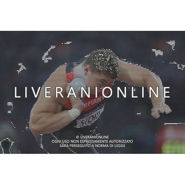 (120803) -- LONDON, Aug. 3, 2012 () -- David Storl of Germany competes during the men\'s shot put final of Athletics event at London 2012 Olympic Games, London, Britain, Aug. 3, 2012. (/Liao Yujie) ©PHOTOSHOT/Agenzia Aldo Liverani Sas - ITALY ONLY - GIOCHI OLIMPICI, OLIMPIADI LONDRA 2012