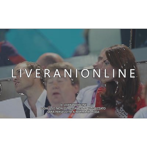 (120803) -- LONDON, Aug. 3, 2012 () -- British Prince William and his wife Catherine, Duchess of Cambridge, watches swimming competition at London 2012 Olympic Games in London, Britain, August 3, 2012. (/Fei Maohua) (zgp) ©PHOTOSHOT/Agenzia Aldo Liverani Sas - ITALY ONLY - GIOCHI OLIMPICI, OLIMPIADI LONDRA 2012
