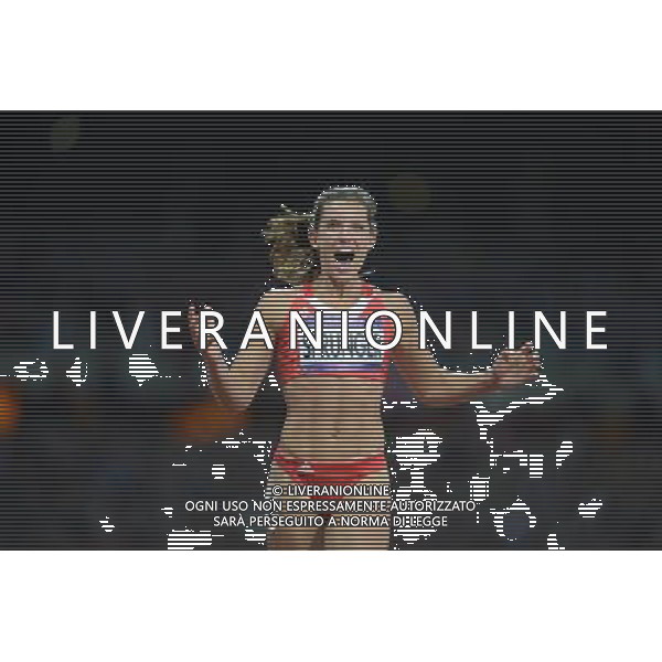 (120803) -- LONDON, Aug. 3, 2012 () -- Ellen Sprunger of Switzerland competes during the 200m competition of women\'s Heptathlon of Athletics event at London 2012 Olympic Games, London, Britain, Aug. 3, 2012. Ellen Sprunger finished with a time of 23.61 seconds. (/Tao Xiyi) ©PHOTOSHOT/Agenzia Aldo Liverani Sas - ITALY ONLY - GIOCHI OLIMPICI, OLIMPIADI LONDRA 2012