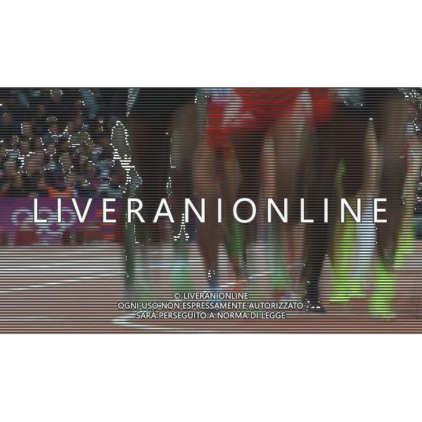 (120803) -- LONDON, Aug. 3, 2012 () -- Athletes compete during women\'s 10,000m competition at London 2012 Olympic Games in London, Britain, August 3, 2012. Tirunesh Dibaba won gold medal with 30:20.75. (/Tao Xiyi) (zgp) ©PHOTOSHOT/Agenzia Aldo Liverani Sas - ITALY ONLY - GIOCHI OLIMPICI, OLIMPIADI LONDRA 2012