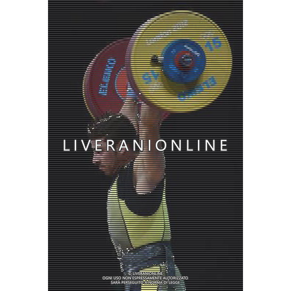 (120803) -- LONDON, Aug. 3, 2012 () -- Kianoush Rostami of Iran competes during men\'s 85kg weightlifting event at London 2012 Olympic Games, London, Britain, Aug. 3, 2012. Kianoush Rostami of Iran claimed the bronze medal of the event. (/Guo Yong) ©PHOTOSHOT/Agenzia Aldo Liverani Sas - ITALY ONLY - GIOCHI OLIMPICI, OLIMPIADI LONDRA 2012