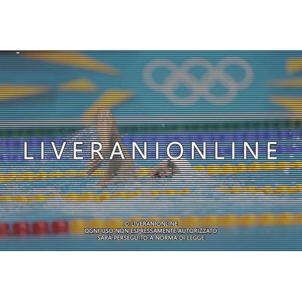(120804) -- LONDON, Aug. 4, 2012 () -- Sun Yang of China competes during men\'s 1500m freestyle final contest, at London 2012 Olympic Games in London, Britain, on August 4, 2012. Sun Yang of China won gold medal with a new world record of 14:31.02. (/Fei Maohua) (nxl) ©PHOTOSHOT/Agenzia Aldo Liverani Sas - ITALY ONLY - GIOCHI OLIMPICI, OLIMPIADI LONDRA 2012