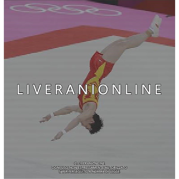 (120805) -- LONDON, Aug. 5, 2012 () -- Zou Kai of China competes during men\'s floor exercise final contest of gymnastics artistic event, at London 2012 Olympic Games in London, Britain, on August 5, 2012. Zou Kai of China won gold medal. (/Qi Heng) (nxl) PHOTOSHOT/AG ALDO LIVERANI SAS - ITALY ONLY -