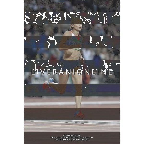 Heptathlon athlete Jessica Ennis of Team GB. Olympic Stadium, Stratford. London /PHOTOSHOT/AG ALDO LIVERANI SAS - ITALY ONLY -
