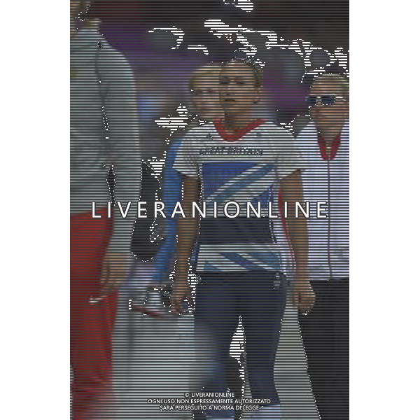 Heptathlon athlete Jessica Ennis of Team GB. Olympic Stadium, Stratford. London /PHOTOSHOT/AG ALDO LIVERANI SAS - ITALY ONLY -