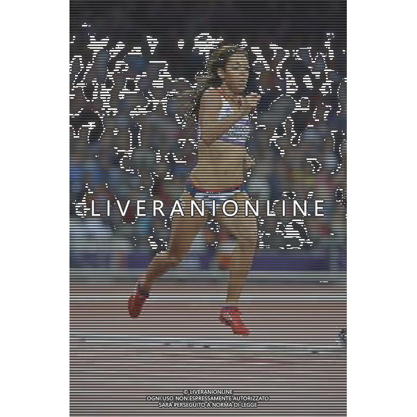 Heptathlon athlete Katarina Johnson-Thompson of Team GB. Olympic Stadium, Stratford. London /PHOTOSHOT/AG ALDO LIVERANI SAS - ITALY ONLY -