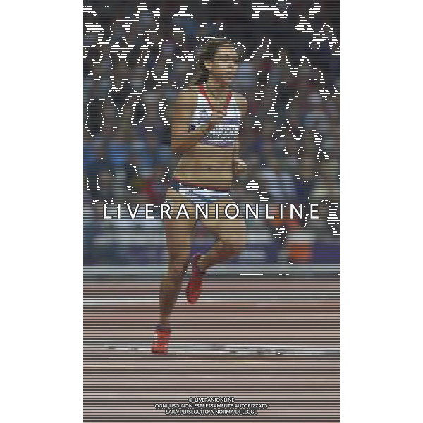 Heptathlon athlete Katarina Johnson-Thompson of Team GB. Olympic Stadium, Stratford. London /PHOTOSHOT/AG ALDO LIVERANI SAS - ITALY ONLY -