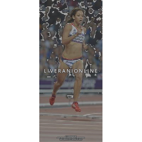 Heptathlon athlete Katarina Johnson-Thompson of Team GB. Olympic Stadium, Stratford. London /PHOTOSHOT/AG ALDO LIVERANI SAS - ITALY ONLY -