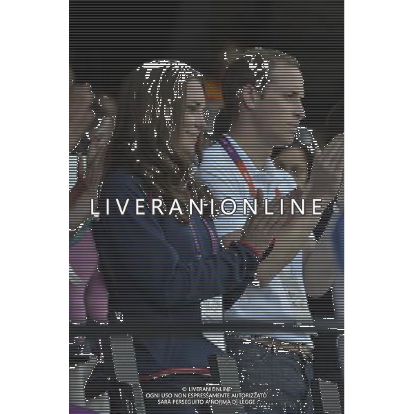 Duchess and Duke of Cambridge. Olympic Stadium, Stratford. London /PHOTOSHOT/AG ALDO LIVERANI SAS - ITALY ONLY -