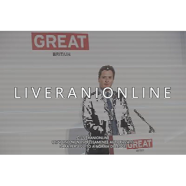 Chancellor of The Exchequer speaks at the ICT Global Business Summit at Lancaster House in London. /ALDO LIVERANI SAS-ITALY ONLY - EDITORIAL USE ONLY