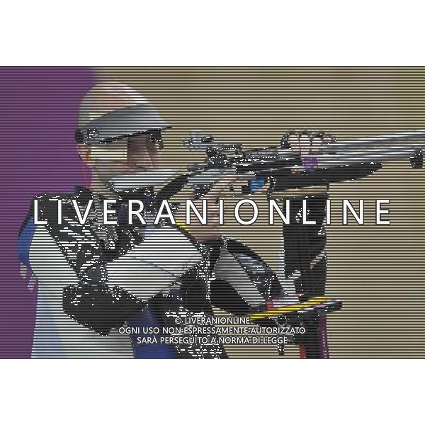 Londra, 06/08/2012. Olimpiadi London 2012. Niccolo\' Campriani vince la medaglia d\' Oro nella Carabina 3 posizioni. Foto di Simone Ferraro / GMT /AGENZIA ALDO LIVERANI SAS