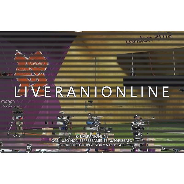 Londra, 06/08/2012. Olimpiadi London 2012. Niccolo\' Campriani vince la medaglia d\' Oro nella Carabina 3 posizioni. Foto di Simone Ferraro / GMT /AGENZIA ALDO LIVERANI SAS