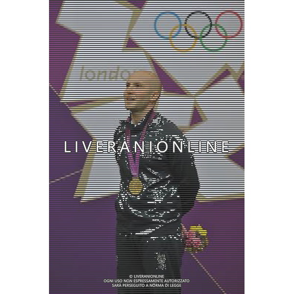 Londra, 06/08/2012. Olimpiadi London 2012. Niccolo\' Campriani vince la medaglia d\' Oro nella Carabina 3 posizioni. Foto di Simone Ferraro / GMT /AGENZIA ALDO LIVERANI SAS