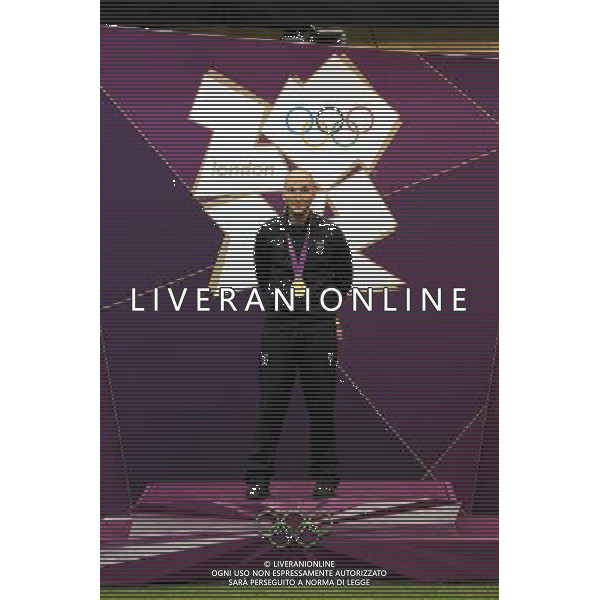 Londra, 06/08/2012. Olimpiadi London 2012. Niccolo\' Campriani vince la medaglia d\' Oro nella Carabina 3 posizioni. Foto di Simone Ferraro / GMT /AGENZIA ALDO LIVERANI SAS