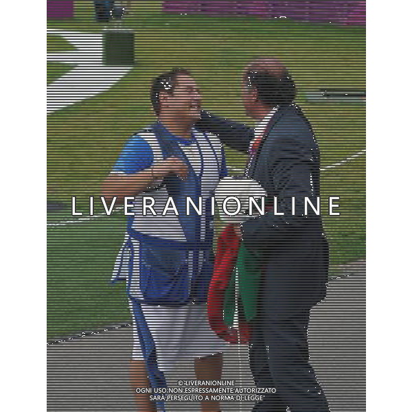 Londra, 06/08/2012. Olimpiadi London 2012. Massimo Fabbrizi vince la medaglia d\' Argento nel Trap. Foto di Ferdinando Mezzelani / GMT /AGENZIA ALDO LIVERANI SAS