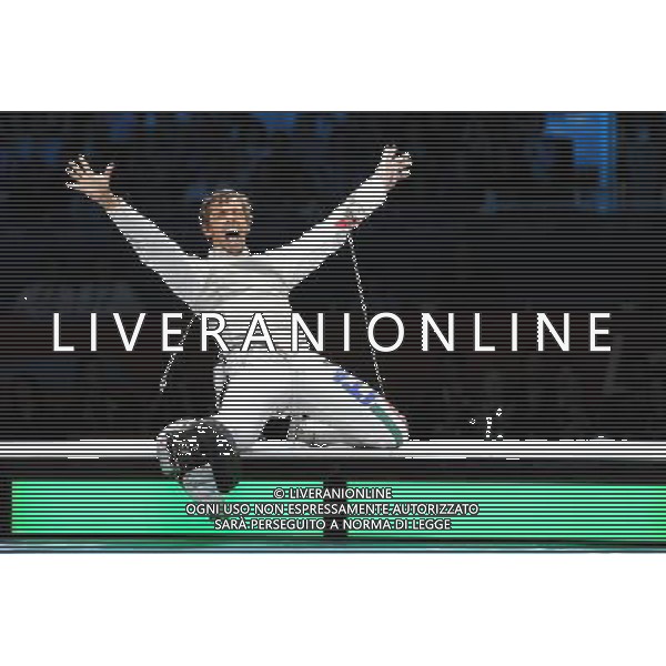 Londra, 05/08/2012. Olimpiadi London 2012. Scherma. Andrea CassarÌÊ, Valerio Aspromonte, Andrea Baldini e Giorgio Avola vincono la medaglia d\' Oro nel Fioretto a Squadre battendo il Giappone per 45-39. Foto di Simone Ferraro / GMT /AGENZIA ALDO LIVERANI SAS