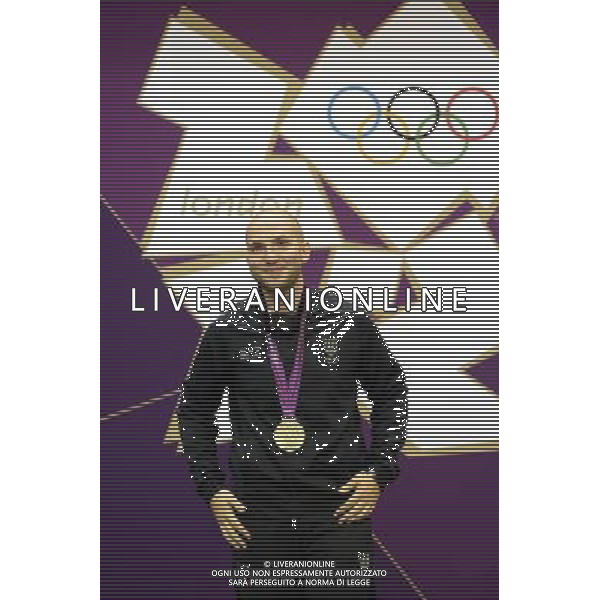 Londra, 06/08/2012. Olimpiadi London 2012. Niccolo\' Campriani vince la medaglia d\' Oro nella Carabina 3 posizioni. Foto di Ferdinando Mezzelani / GMT /AGENZIA ALDO LIVERANI SAS
