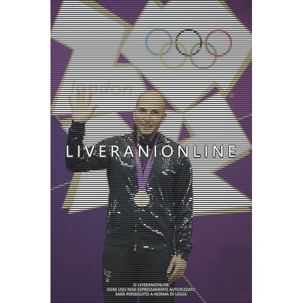 Londra, 06/08/2012. Olimpiadi London 2012. Niccolo\' Campriani vince la medaglia d\' Oro nella Carabina 3 posizioni. Foto di Ferdinando Mezzelani / GMT /AGENZIA ALDO LIVERANI SAS