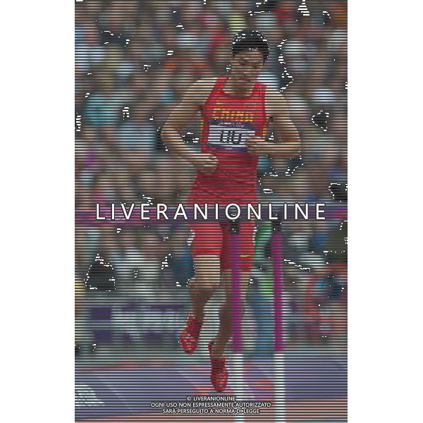 LONDYN 07.08.2012 IGRZYSKA 30 OLIMPIADY LONDON 2012 THE GAMES OF THE XXXOLIMPIAD LEKKOATLETYKA ATHLETICS NZ XIANG LIU FOT MAREK BICZYK PRZEGLAD SPORTOWY NEWSPIX.PL.07.2012 BRITAIN-LONDON-MEN\'S 110M HURDLES --- Newspix.pl AG ALDO LIVERANI S A S ONLY ITALY *** Local Caption *** www.newspix.pl mail us: info@newspix.pl call us: 0048 022 23 22 222 --- Polish Picture Agency by Ringier Axel Springer Poland