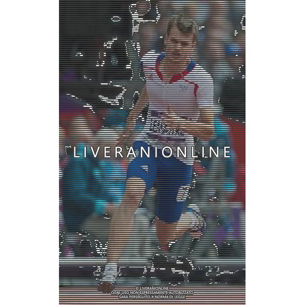 LONDYN 07.08.2012 IGRZYSKA 30 OLIMPIADY LONDON 2012 THE GAMES OF THE XXXOLIMPIAD LEKKOATLETYKA ATHLETICS NZ CHRISTOPHE LEMAITRE FOT MAREK BICZYK PRZEGLAD SPORTOWY NEWSPIX.PL.07.2012 London 2012. Athletics. Kamil Krynski advanced to the semifinals of 200 meters --- Newspix.pl AG ALDO LIVERANI S A S ONLY ITALY *** Local Caption *** www.newspix.pl mail us: info@newspix.pl call us: 0048 022 23 22 222 --- Polish Picture Agency by Ringier Axel Springer Poland