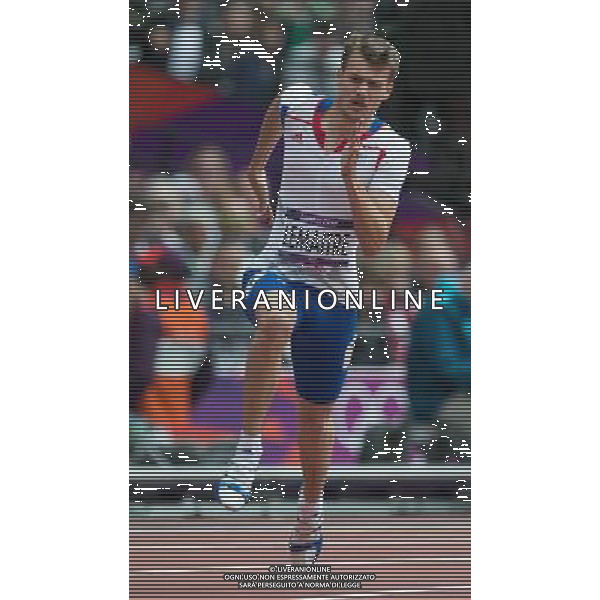 LONDYN 07.08.2012 IGRZYSKA 30 OLIMPIADY LONDON 2012 THE GAMES OF THE XXXOLIMPIAD LEKKOATLETYKA ATHLETICS NZ CHRISTOPHE LEMAITRE FOT MAREK BICZYK PRZEGLAD SPORTOWY NEWSPIX.PL.07.2012 London 2012. Athletics. Kamil Krynski advanced to the semifinals of 200 meters --- Newspix.pl AG ALDO LIVERANI S A S ONLY ITALY *** Local Caption *** www.newspix.pl mail us: info@newspix.pl call us: 0048 022 23 22 222 --- Polish Picture Agency by Ringier Axel Springer Poland