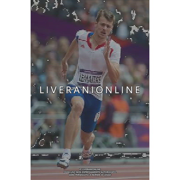 LONDYN 07.08.2012 IGRZYSKA 30 OLIMPIADY LONDON 2012 THE GAMES OF THE XXXOLIMPIAD LEKKOATLETYKA ATHLETICS NZ CHRISTOPHE LEMAITRE FOT MAREK BICZYK PRZEGLAD SPORTOWY NEWSPIX.PL.07.2012 London 2012. Athletics. Kamil Krynski advanced to the semifinals of 200 meters --- Newspix.pl AG ALDO LIVERANI S A S ONLY ITALY *** Local Caption *** www.newspix.pl mail us: info@newspix.pl call us: 0048 022 23 22 222 --- Polish Picture Agency by Ringier Axel Springer Poland